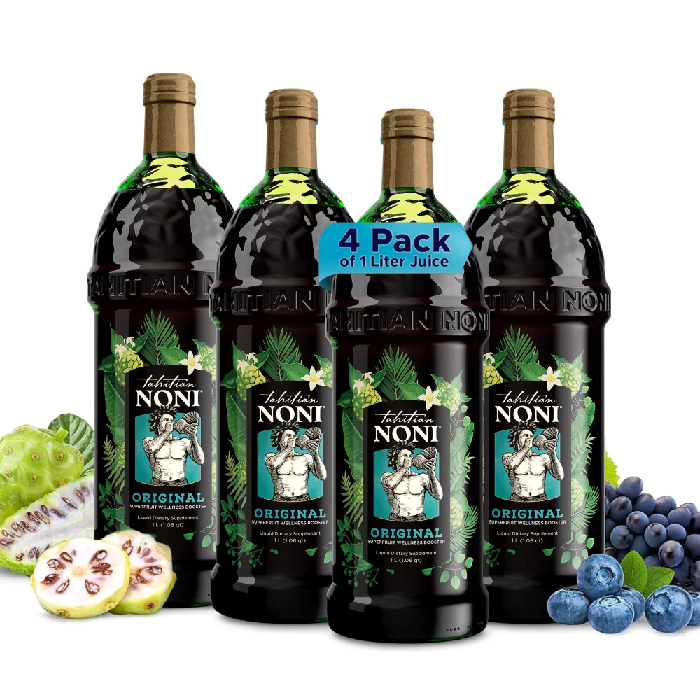 4 litre bottles of Tahitian Noni noni juice